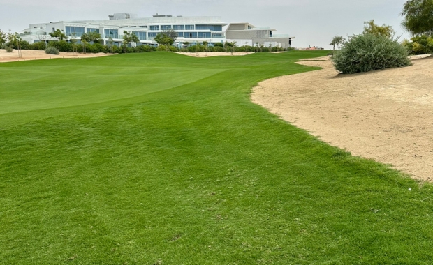 Al Zorah golf course in Dubai